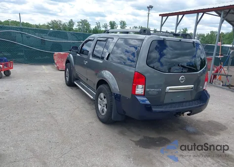 2005 Nissan Pathfinder Se z USA, uszkodzony, nr VIN 5N1AR18W25C701343